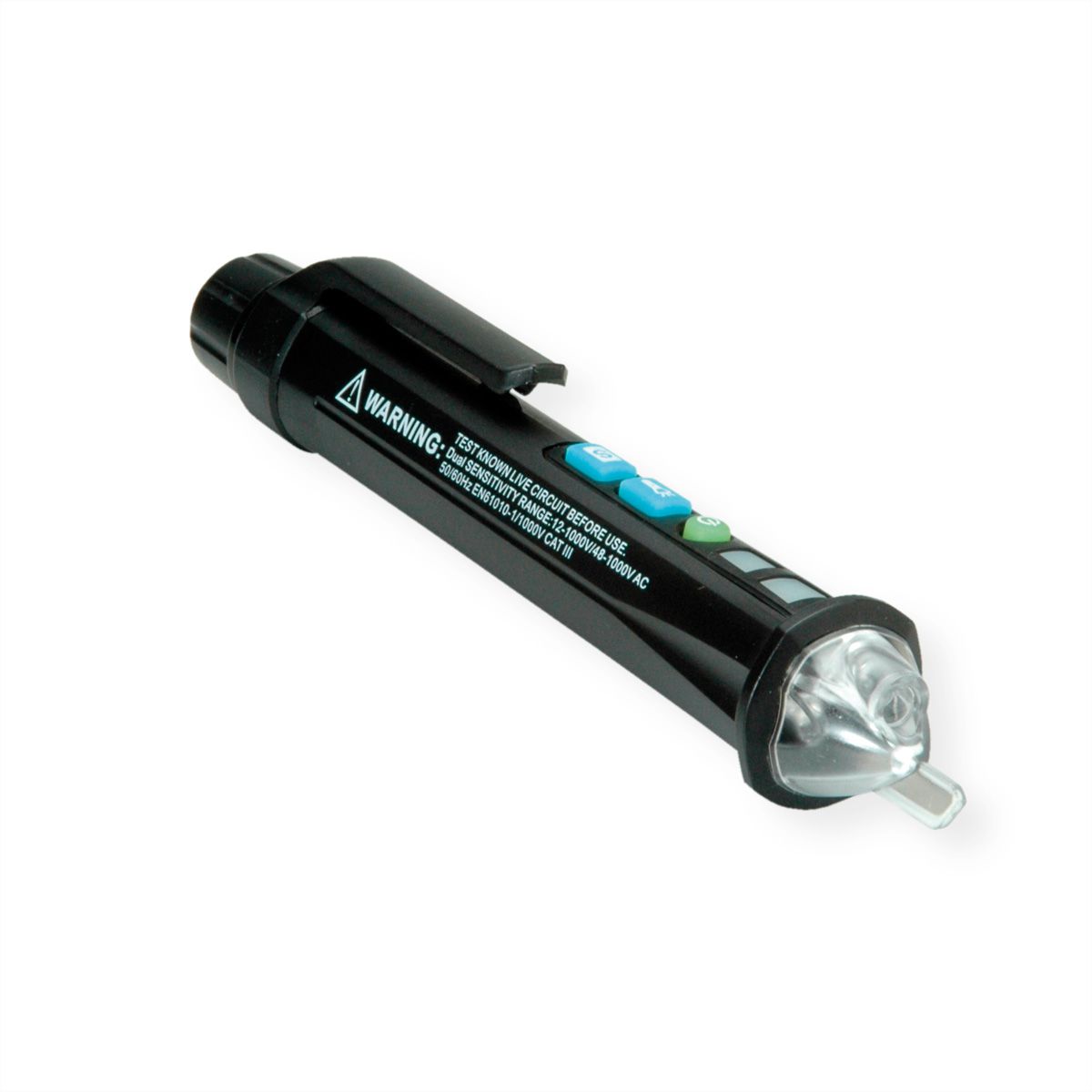 VALUE Testeur de tension sans contact avec lampe de poche