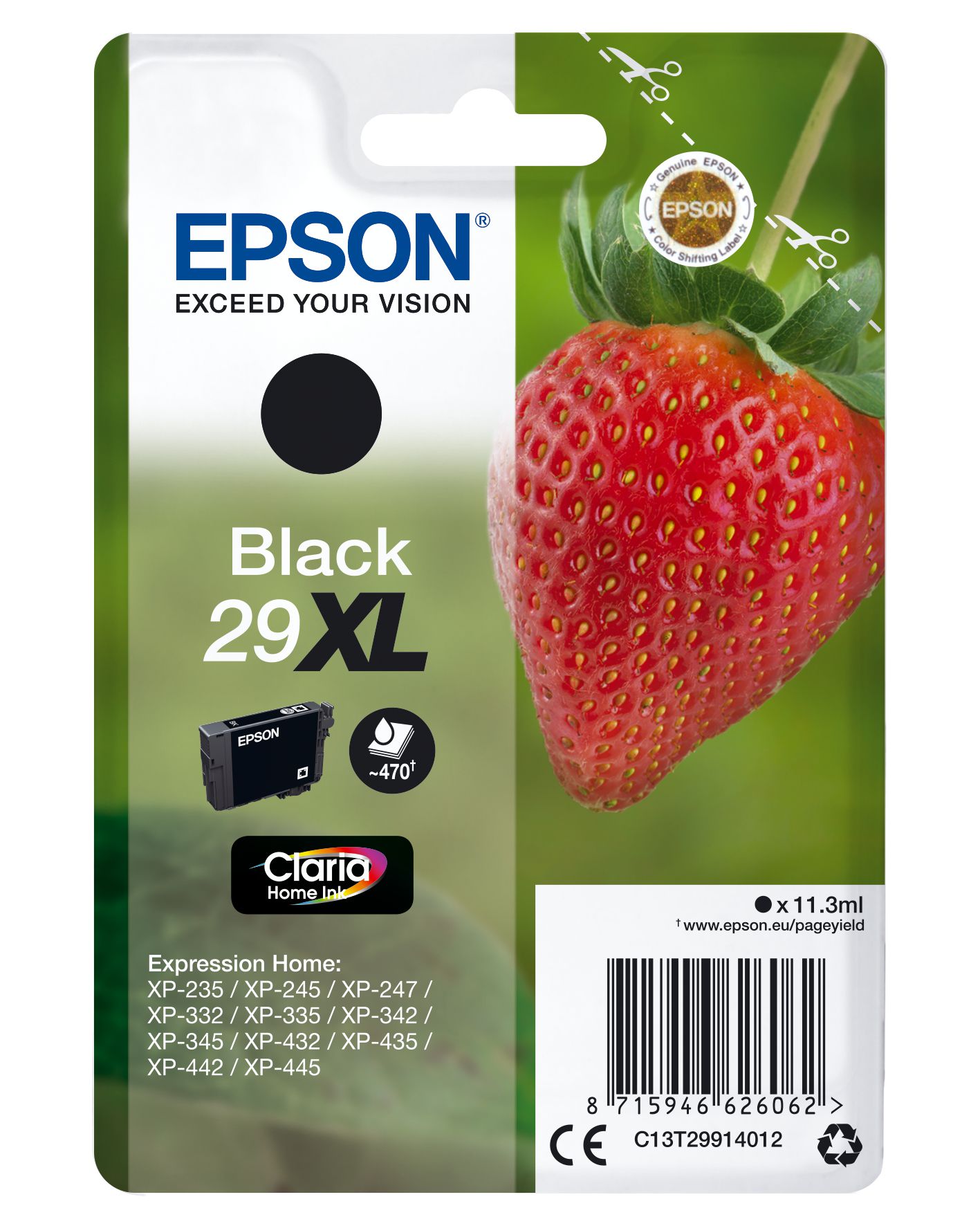 Epson Cartouche "Fraise" - Encre Claria Home N (XL)