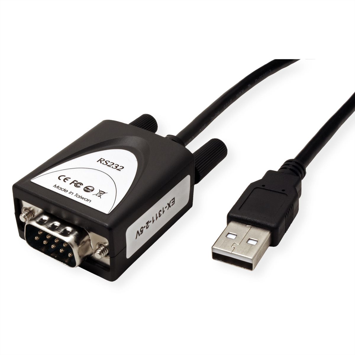 EXSYS EX-1311-2-5V USB 2.0 vers sériel RS-232 avec 5Volt sur la broche 9