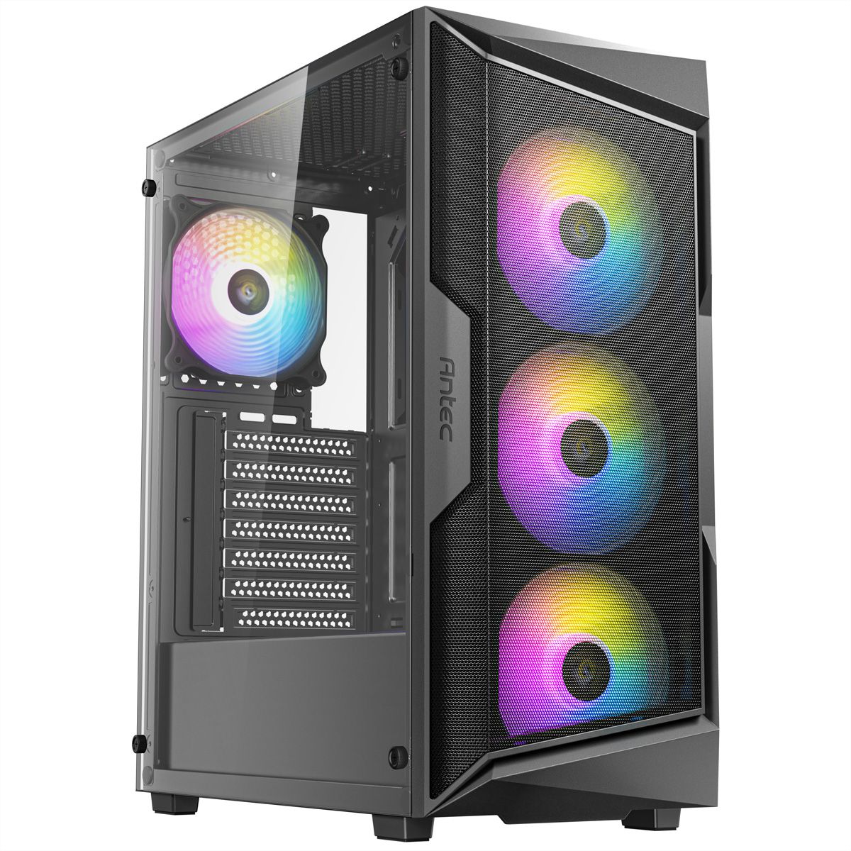 ANTEC AX61 Elite Boîtier PC Midi Tower Gaming ATX, noir