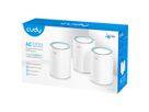 CUDY M1300 AC1200 WiFi Mesh, Pack de 3, Gigabit