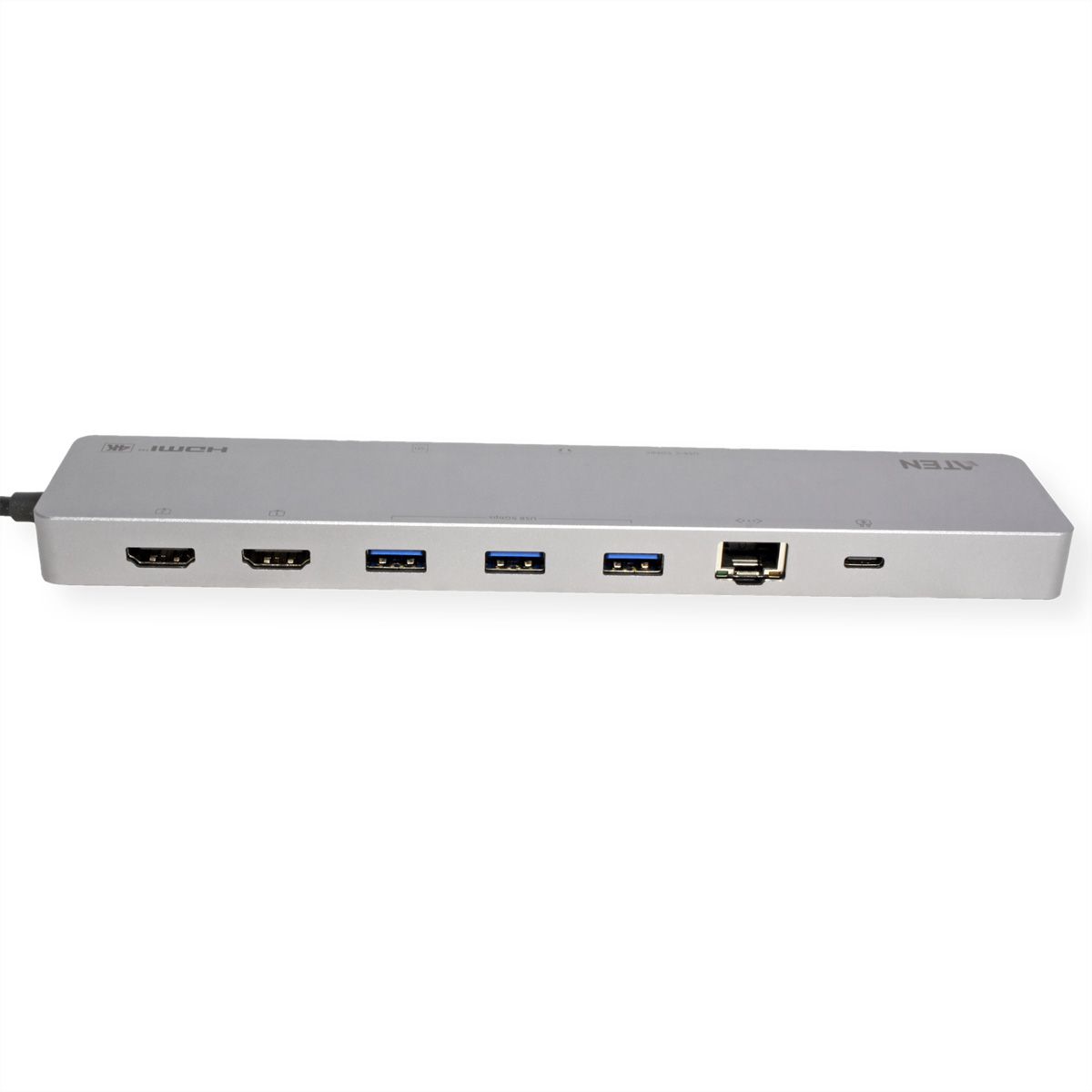 ATEN UH3240 Station d'accueil multiport USB-C 11-en-1, avec passage d'alimentation