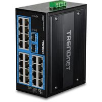 TRENDnet TI-G262 Switch Rail DIN Gigabit, industriel renforcé à 26 ports