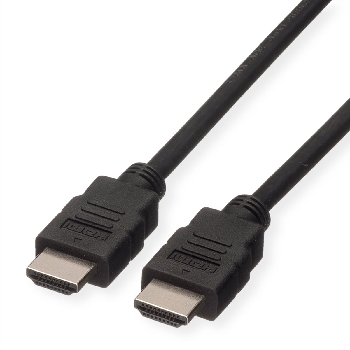 ROLINE GREEN Câble HDMI High Speed avec Ethernet, TPE, noir, 5 m