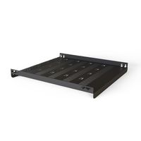SCHROFF Varistar 19'' étagère, fixe, 75 kg, RAL 7021, 600W 700D