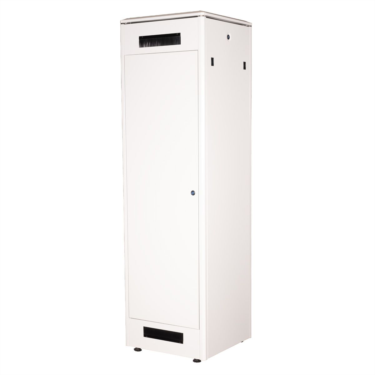 ROLINE 19" Baie réseau Pro 42U, 600x600 LxP Porte verre gris