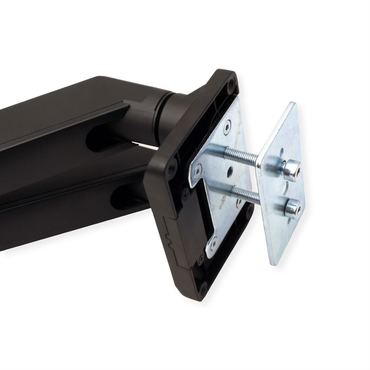 ROLINE Support double LCD à gaz, 5 axes de rotation, max. 15 kg, jusqu'à 35 pouces
