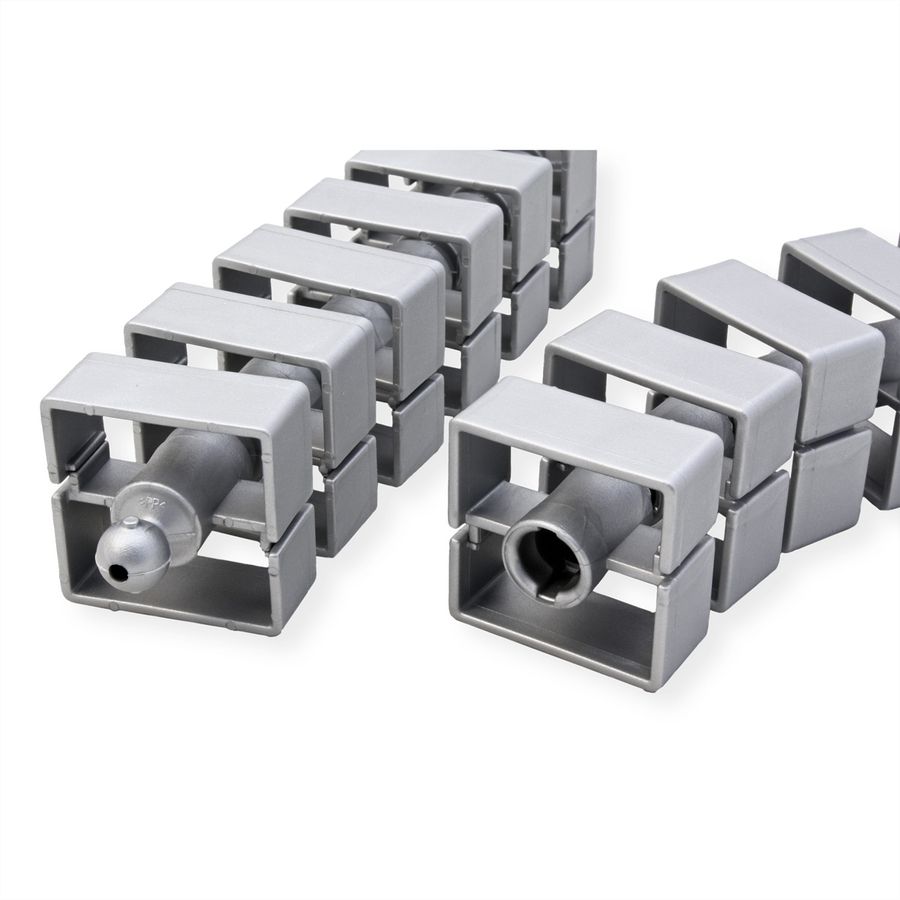 BACHMANN Kabelschlange® Quadro argent