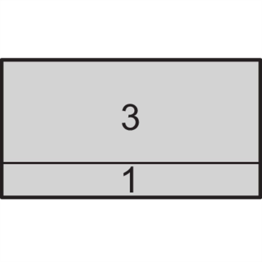 Panneau latéral SCHROFF EuropacPRO, Type F, Flexible, 4 U, 235 mm