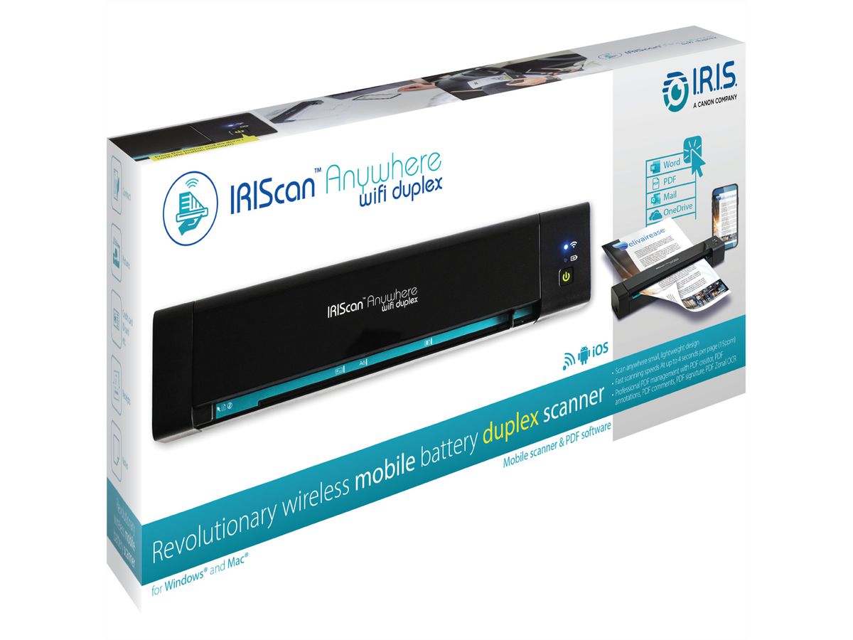 IRIScan Anywhere 6 WIFI Duplex 15PPM
