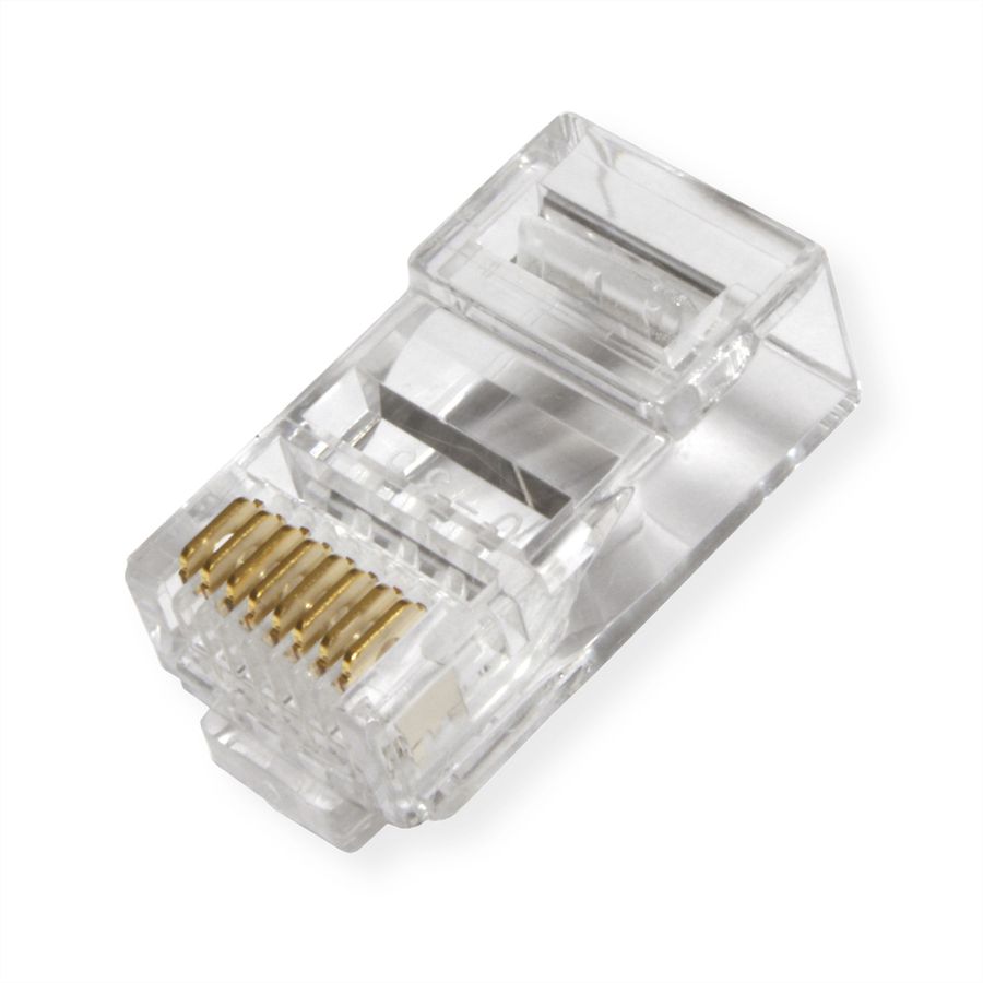 ROLINE Connecteur modulaire non blindé, Cat.6 (Classe E), 10 unités