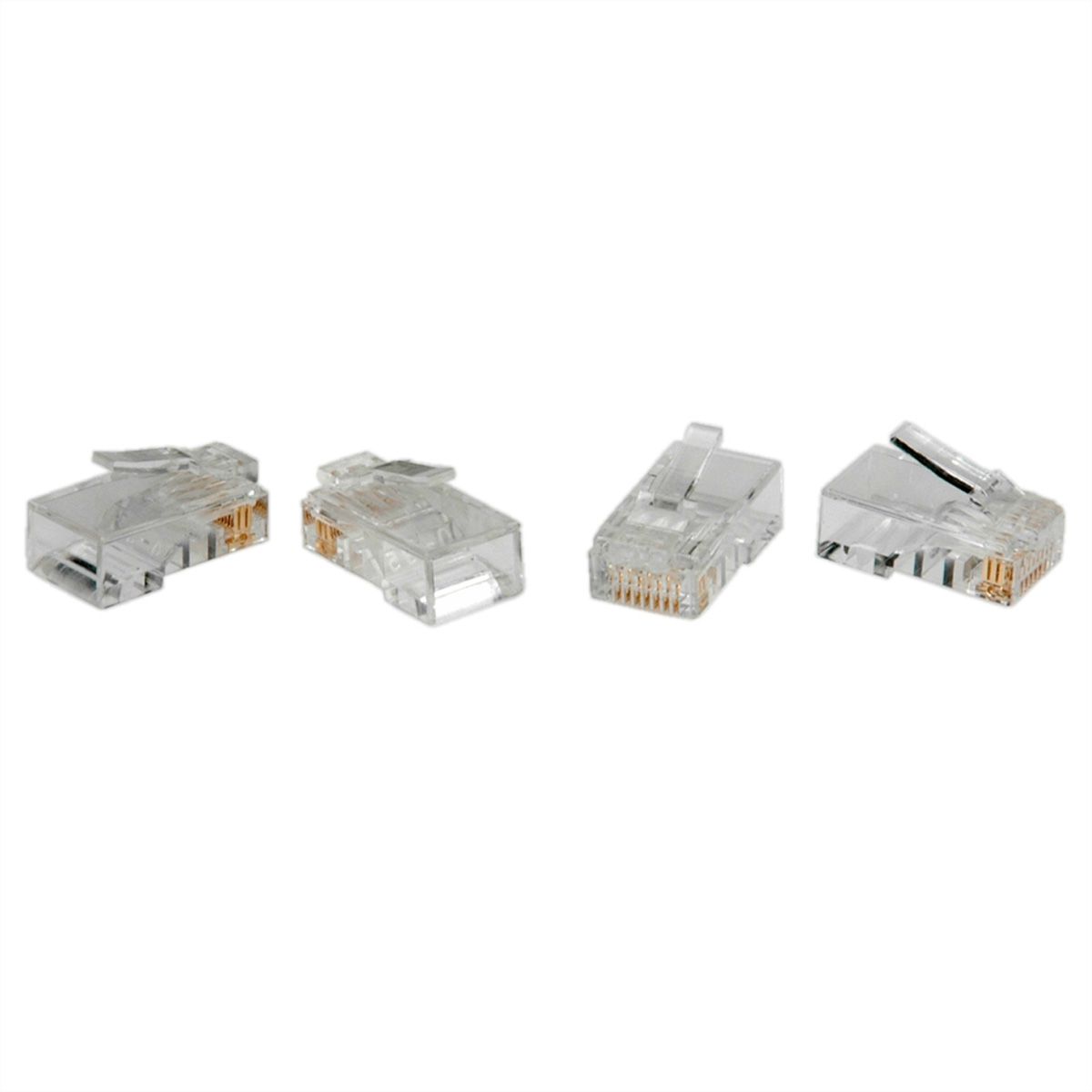 ROLINE Connecteur modulaire non blindé, Cat.6 (Classe E), 10 unités