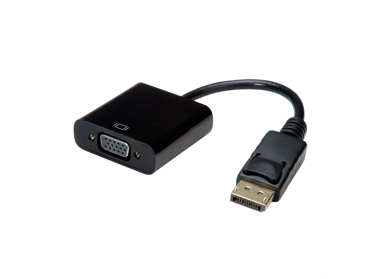 VALUE Adaptateur DisplayPort-VGA, DP M - VGA F, passif