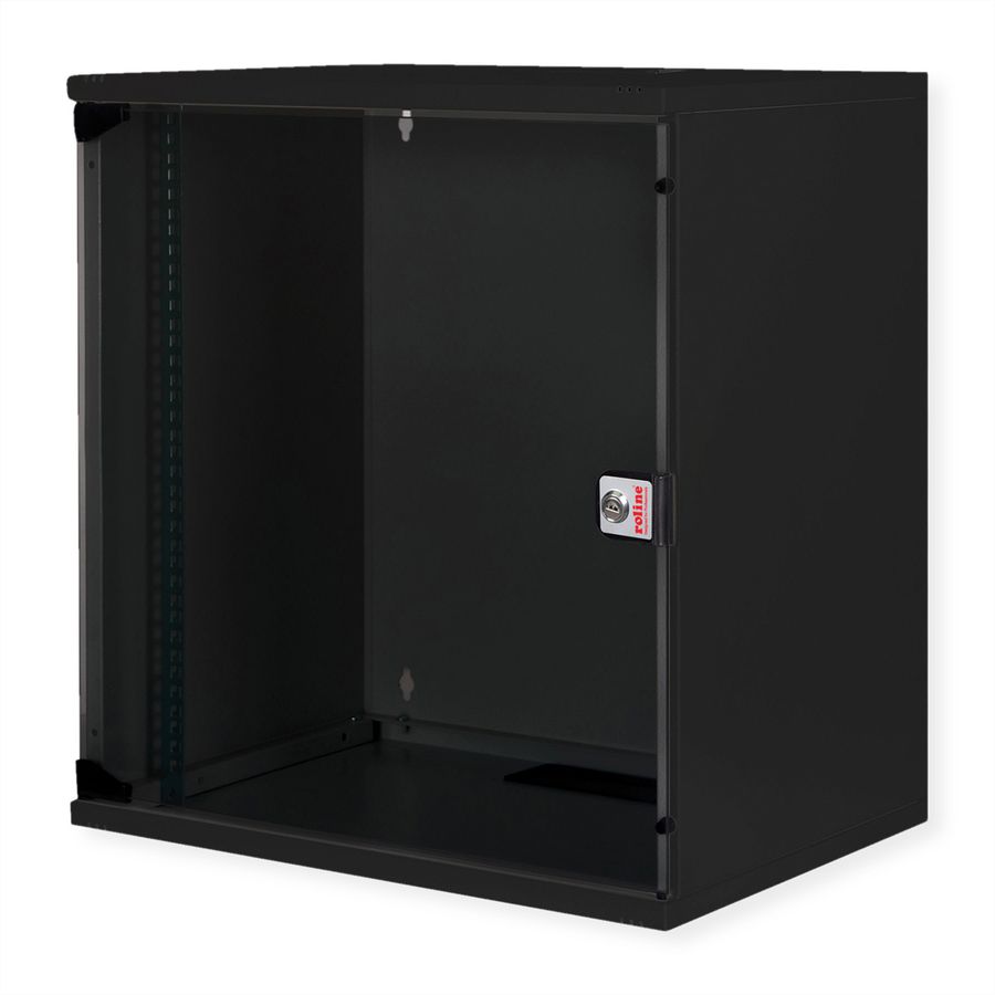 ROLINE 19" Boîtier mural Basic 12U, 540x400 LxP En kit noir