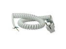 BACHMANN Câble spirale 0,5-2m blanc, H05VV-F 3G1,5mm² AEH/CEE7/7