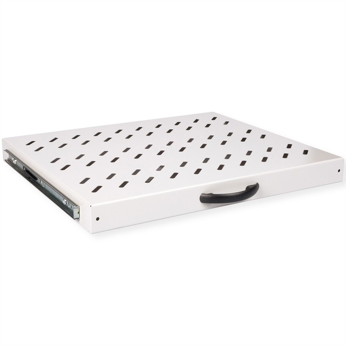 ROLINE 19" Etagère 1U, extractible 350P 25 kg gris