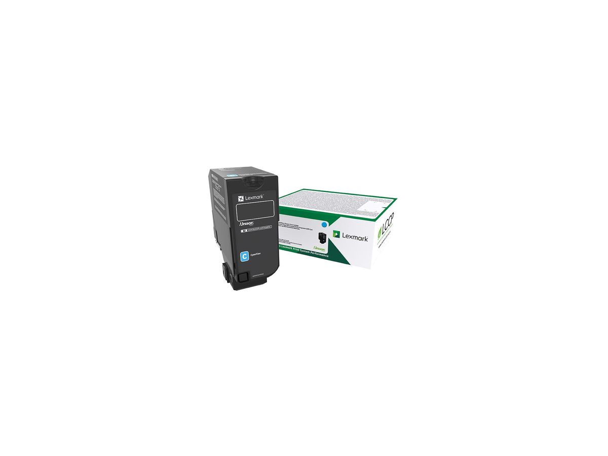 Lexmark 73B20C0 Cartouche de toner Original Cyan 1 pièce(s)