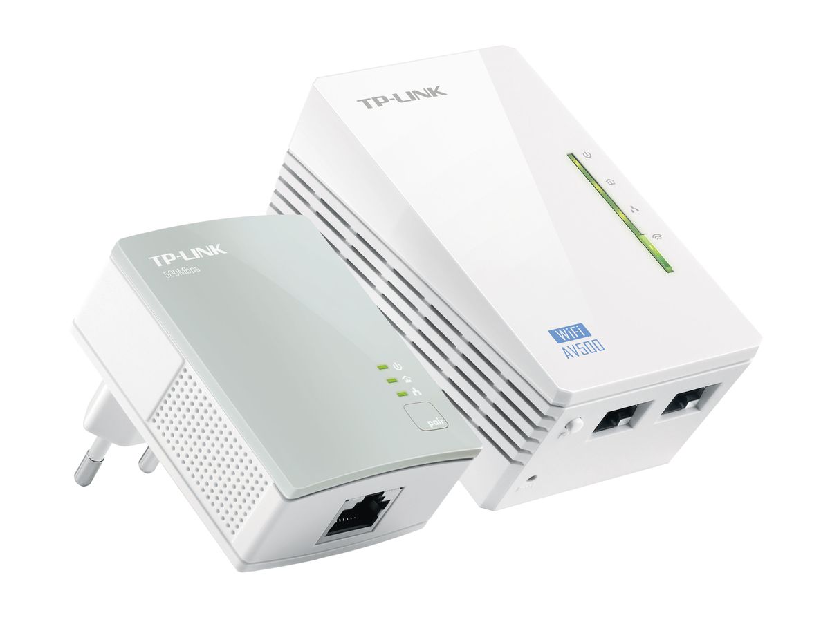 TP-Link TL-WPA4220 KIT Adaptateur réseau CPL 300 Mbit/s Ethernet/LAN Wifi Blanc 1 pièce(s)