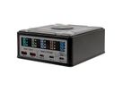 EXSYS EX-1107 Chargeur multiports High Power, QI 15W et USB-C PD à max. 260W