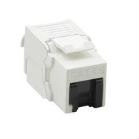 VALUE Keystone Cat.6A (Classe EA), RJ-45, non-blindé, sans outil, blanc
