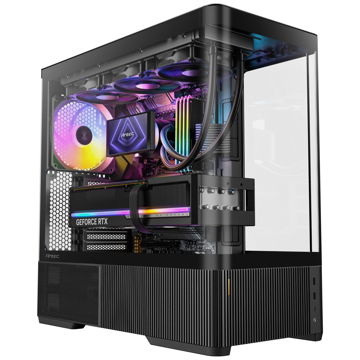 ANTEC Boîtier PC Constellation C6 Curve ARGB, format ATX Midi Tower, noir