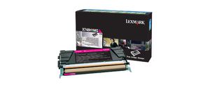 Lexmark X748H1MG Cartouche de toner Original Magenta 1 pièce(s)