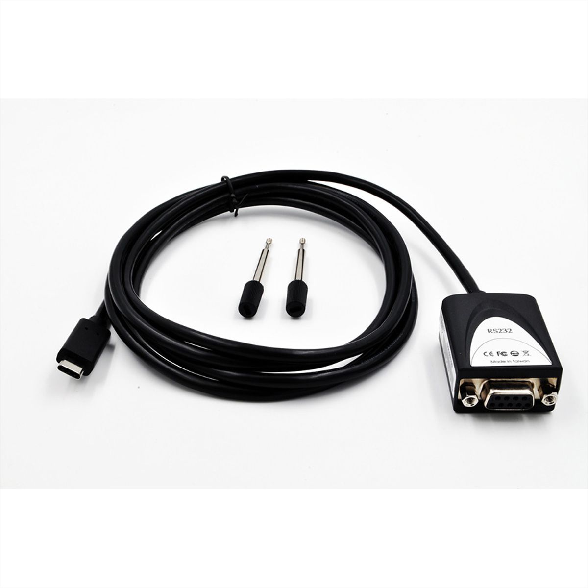EXSYS EX-2311-2F USB 2.0 C - mâle vers 1x série RS-232, LED