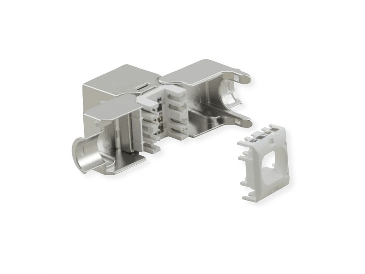 VALUE Keystone Cat.6A (Classe EA), blindé, sans outil, SuperSLIM