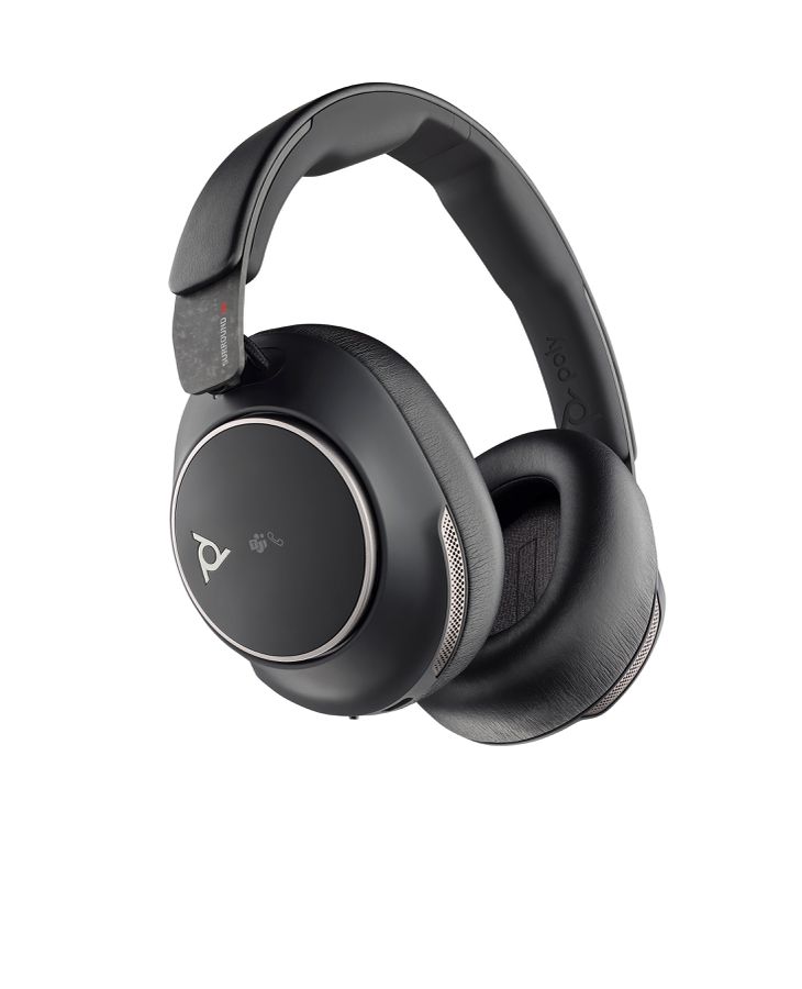 HP Poly Micro-casque Poly Voyager Surround 80 UC USB-C certifié Microsoft Teams + adaptateur USB-C/A