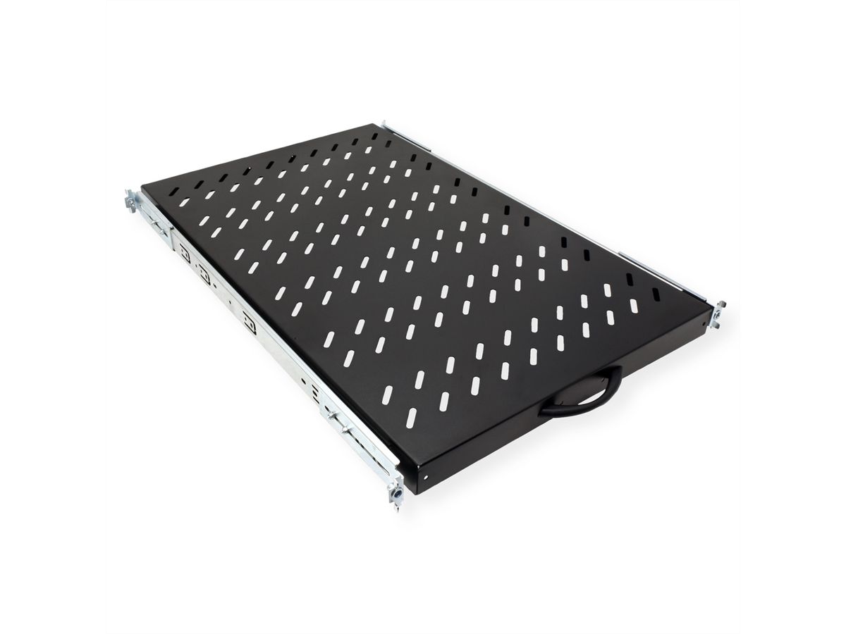 VALUE Etagère 19" télescopique, 420 x 700mm, 25kg