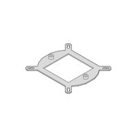 Support de montage SCHROFF Interscale pour conducteur thermique flexible (FHC) de 70 mm, CPU Intel