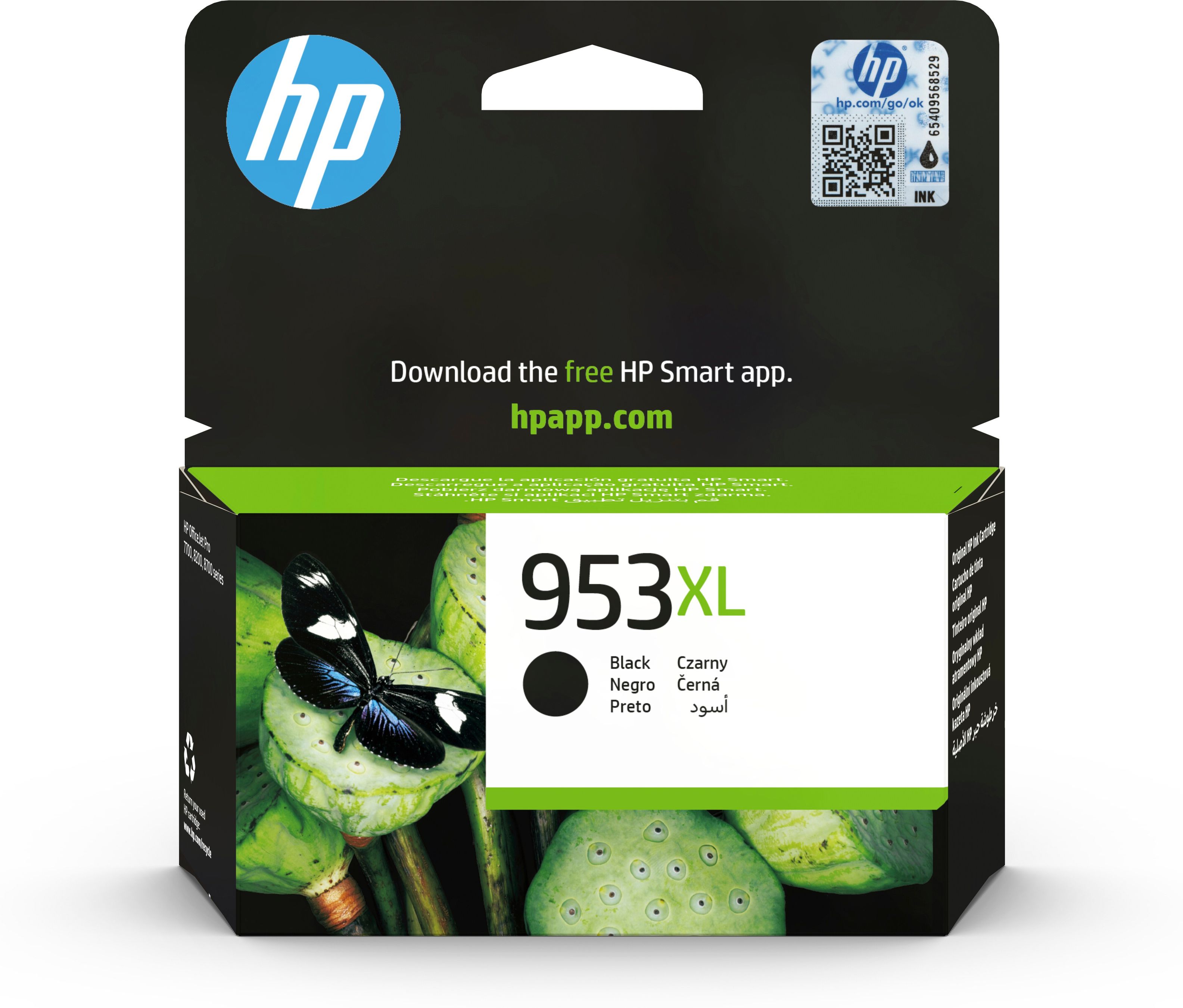 HP 953XL Cartouche d’encre noire grande capacité authentique