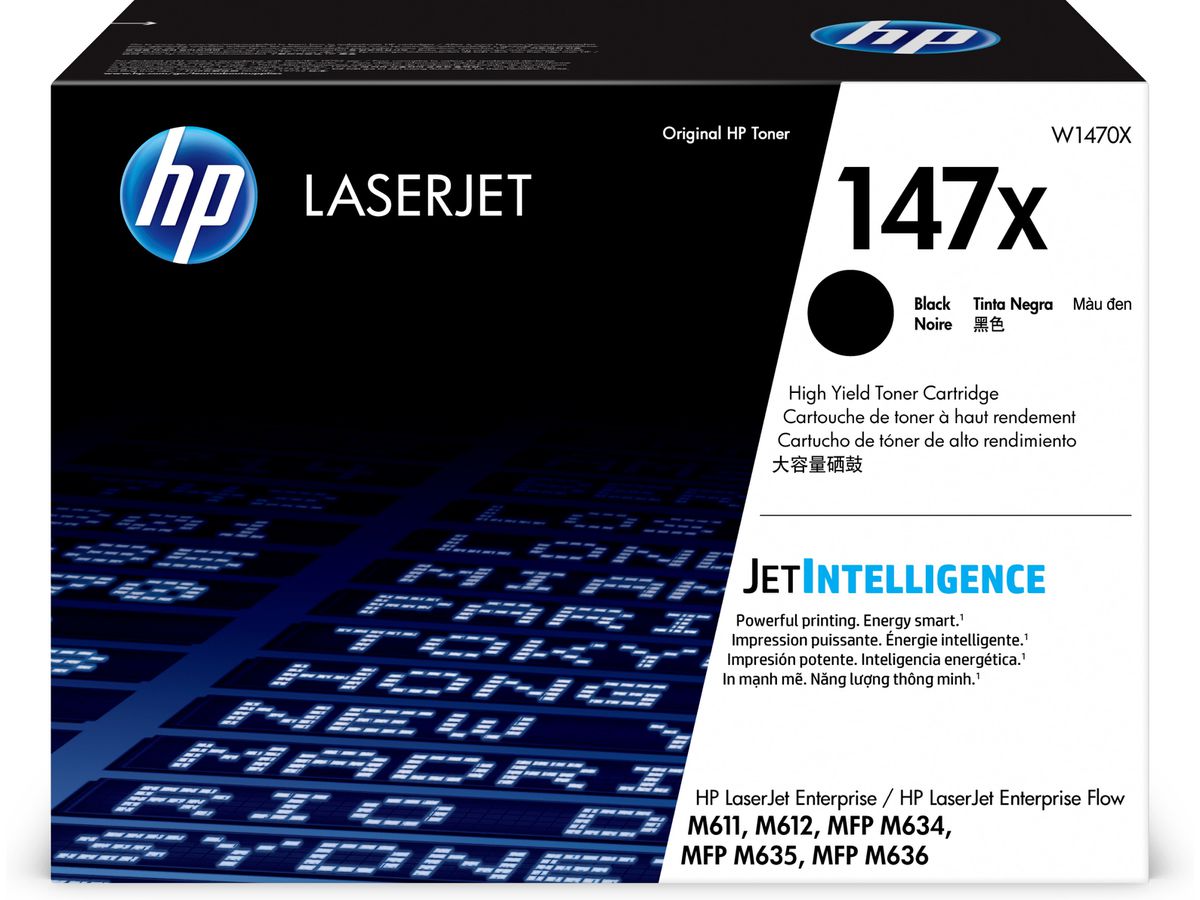HP LaserJet Toner noir grande capacité authentique 147X