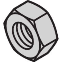 SCHROFF Écrou hexagonal, M4