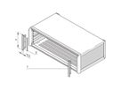 SCHROFF PropacPRO Kit de finition, face avant, pour blindage CEM, 2 U