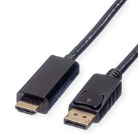 ROLINE Câble DisplayPort DP - UHDTV, M/M, noir, 5 m