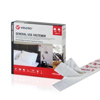 VELCRO® General Use Fixation 5m bande crochets 5m bande velours, crochets & velours 20mm blanc
