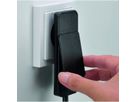 BACHMANN SMART PLUG Fiche de montage extra plate, noir