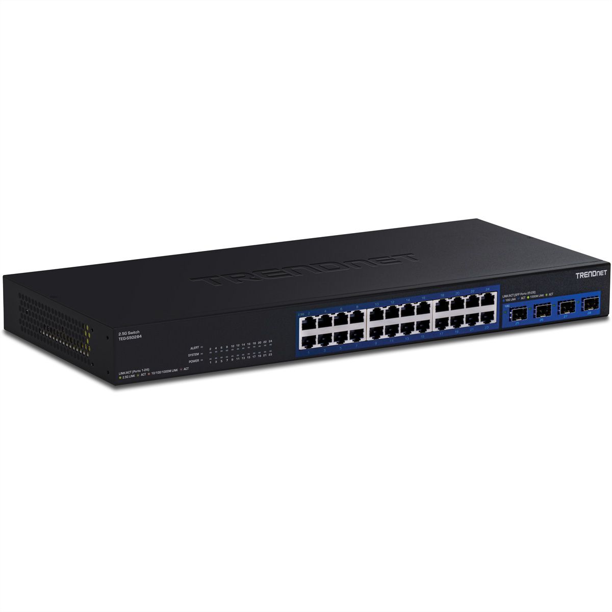 TRENDnet TEG-S50284 Switch 2,5G à 28 ports avec ports SFP+ 10G