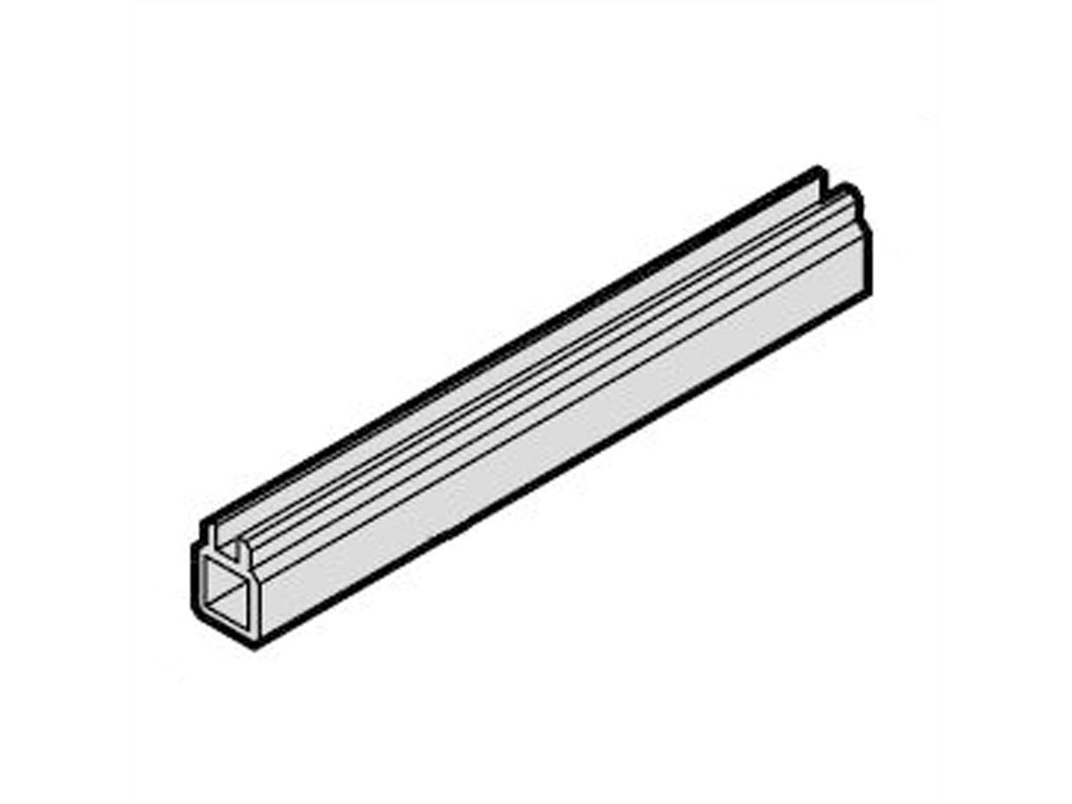 SCHROFF Rail de guidage multipièce, pièce intermédiaire, profilé aluminium, 340 mm, largeur de rainure 2 mm, 10 pièces