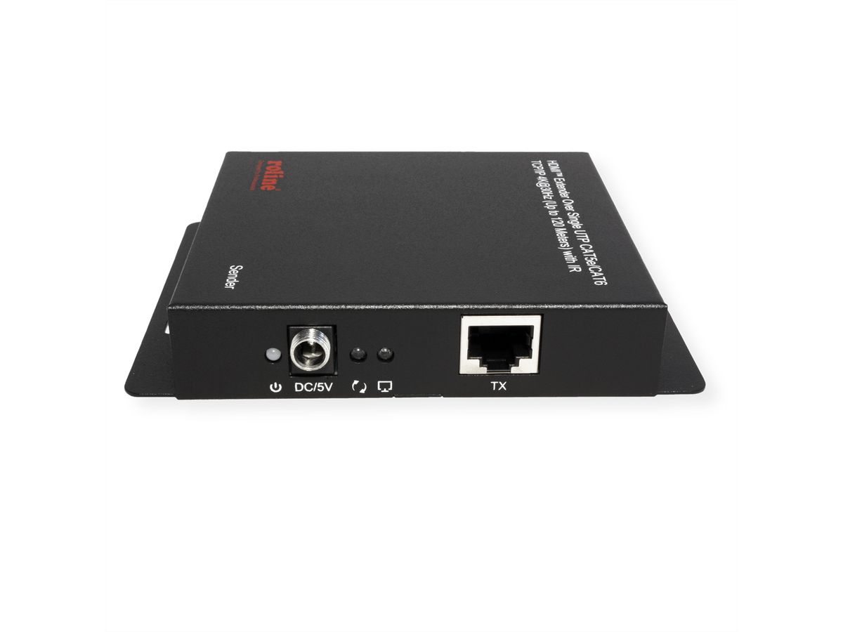 ROLINE Prolongateur HDMI sur IP, 4K30Hz, 120m, avec IR