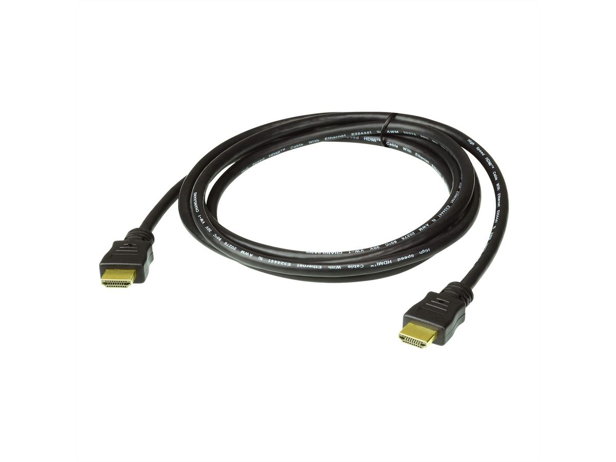 Câble HDMI True 4K haute vitesse avec Ethernet, noir, 1 m