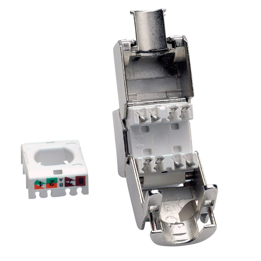 VALUE Keystone Cat.6A (Classe EA), RJ-45, blindé, sans outil