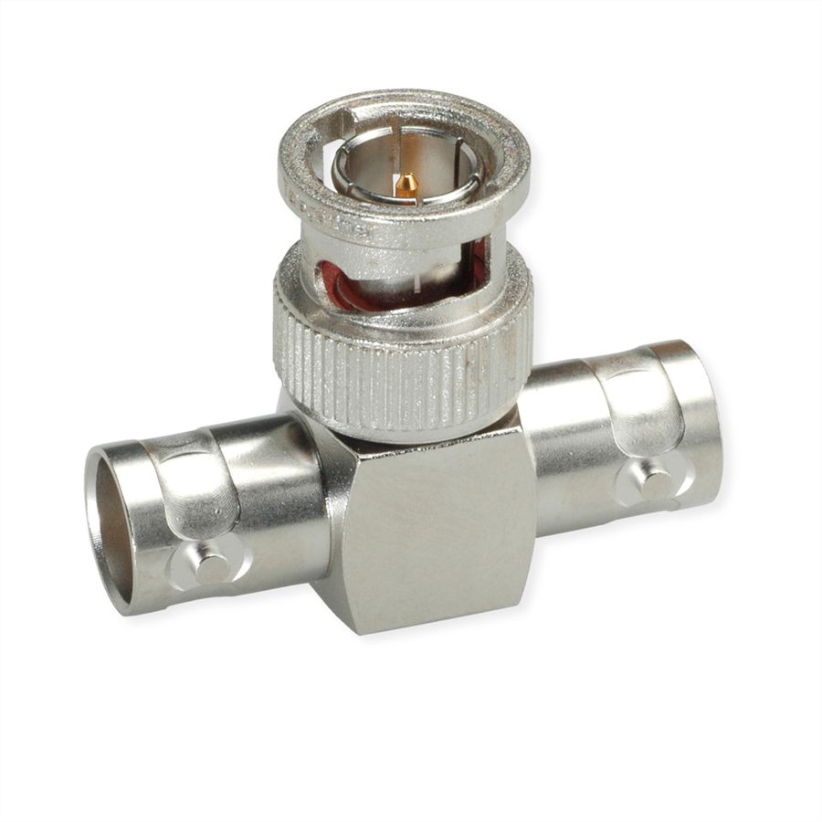 TELEGÄRTNER Raccord BNC en T 75 Ohm femelle / mâle / femelle