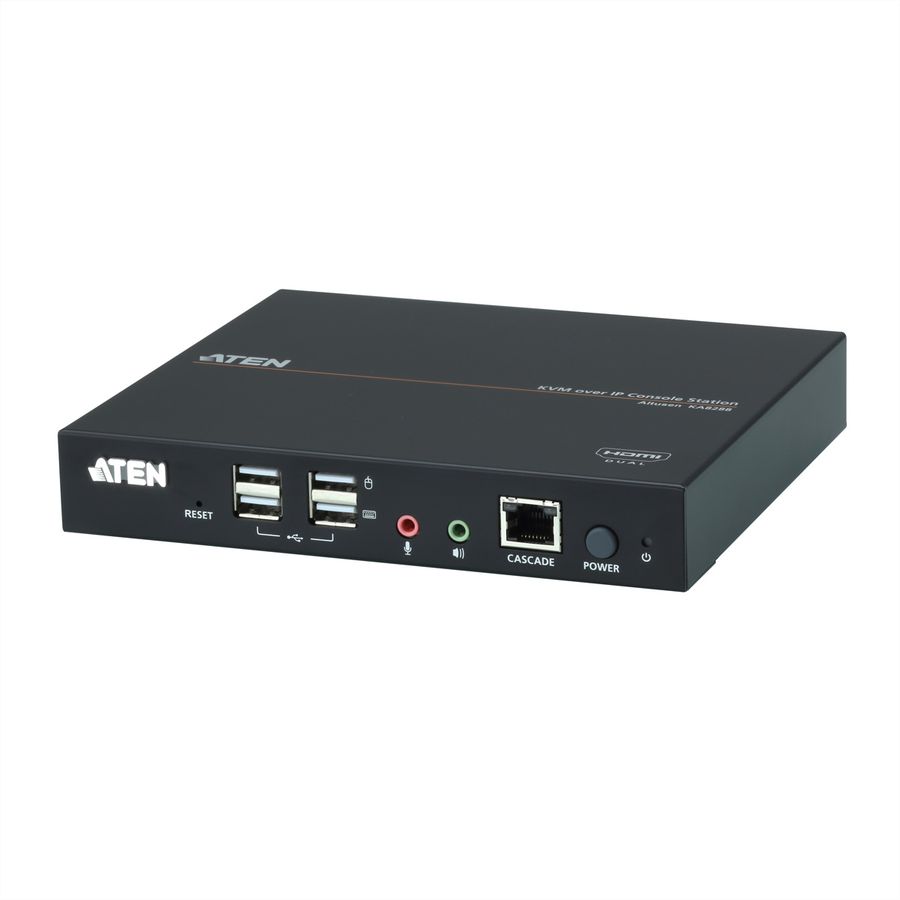 ATEN KA8288 Station console KVM double HDMI sur IP