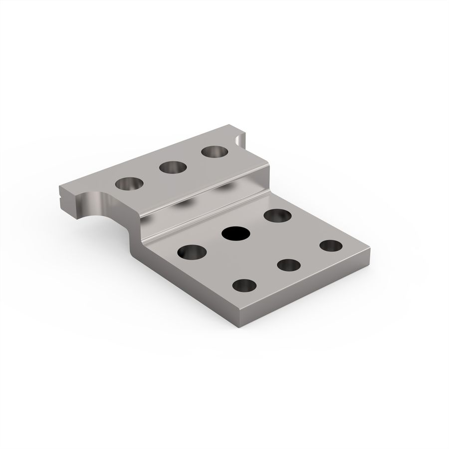 SCHROFF Rail en Z pour connecteur, EN 60603-2, 4 CV