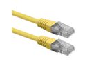 ROLINE Cordon Cat.6 (Classe E), UTP, PoE, jaune, 0,5 m