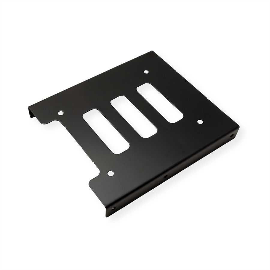ROLINE Adaptateur de montage HDD/SSD 3.5", pour 1x HDD/SSD 2.5", métal, noir, noir