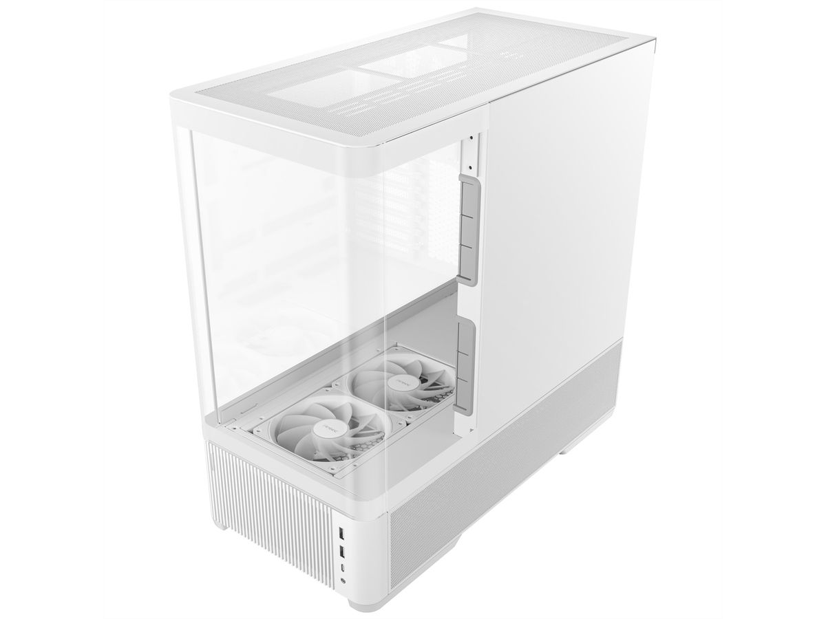 ANTEC Boîtier PC Constellation C6 Curve Air, format ATX Midi Tower, blanc