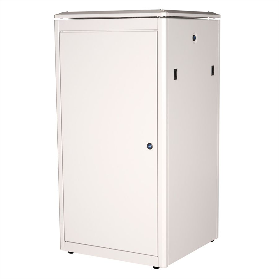 ROLINE 19" Baie réseau Pro 22U, 600x600 LxP Porte verre gris